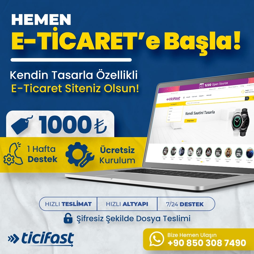 E-Ticaret Yazılımları